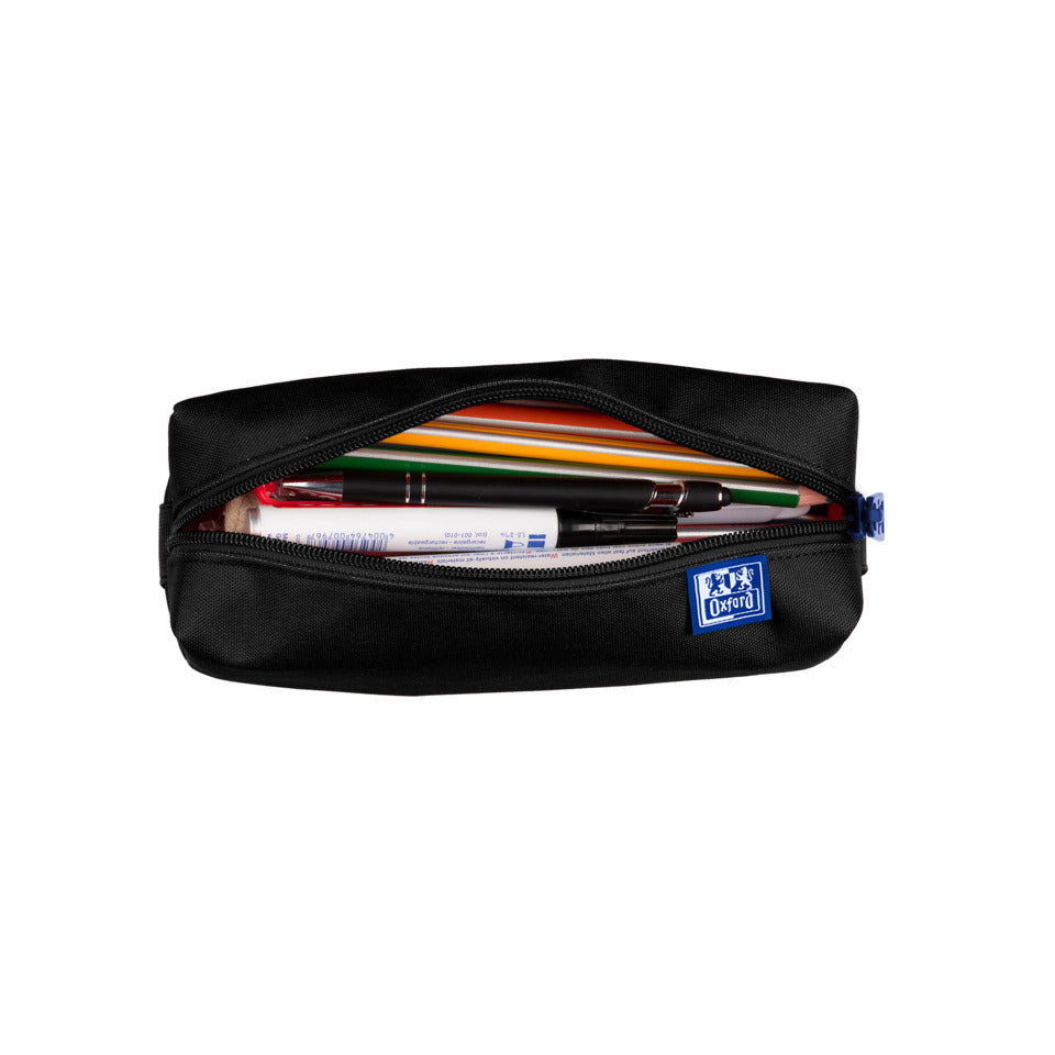 Schüleretui, 22 x 8 x 7 cm, schwarz OXFORD 400186468 OXFORD 400186468 22x8x7cm