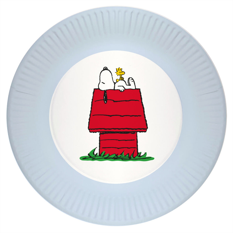 Motivteller Snoopy Happy Day, Ø 23 cm, 10 Stück, bunt BRAUN + COMPANY 3700-26119 BRAUN + COMPANY 3700-26119 D23cm