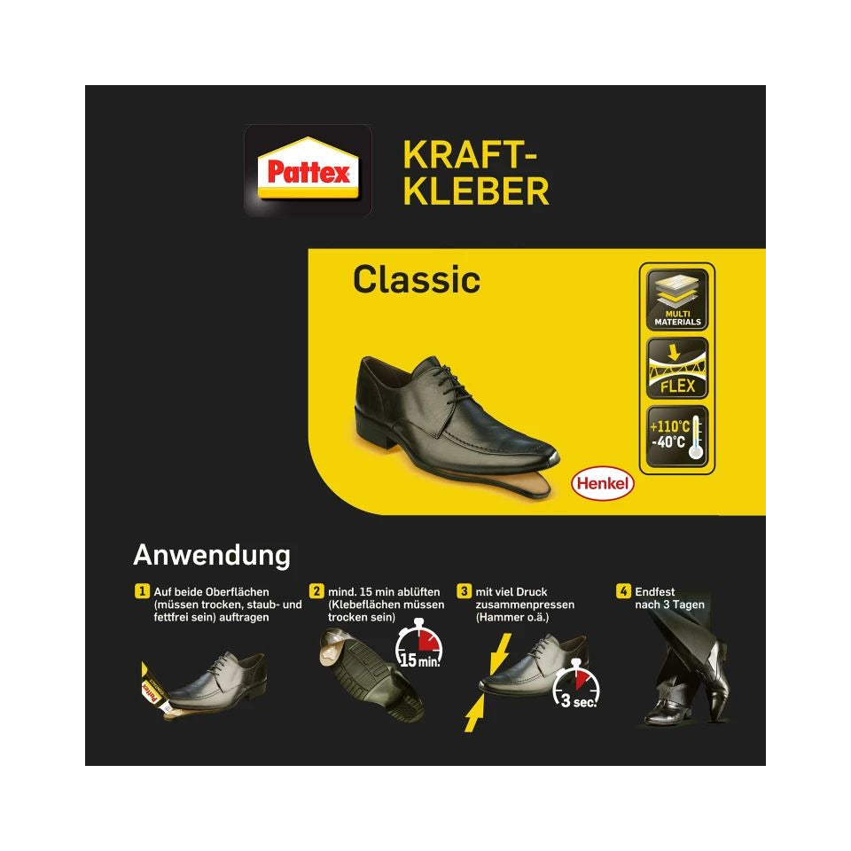 Kraftkleber PattexClassic 125g PATTEX 9H PCL4C HENKEL 9H PCL4C  WA37