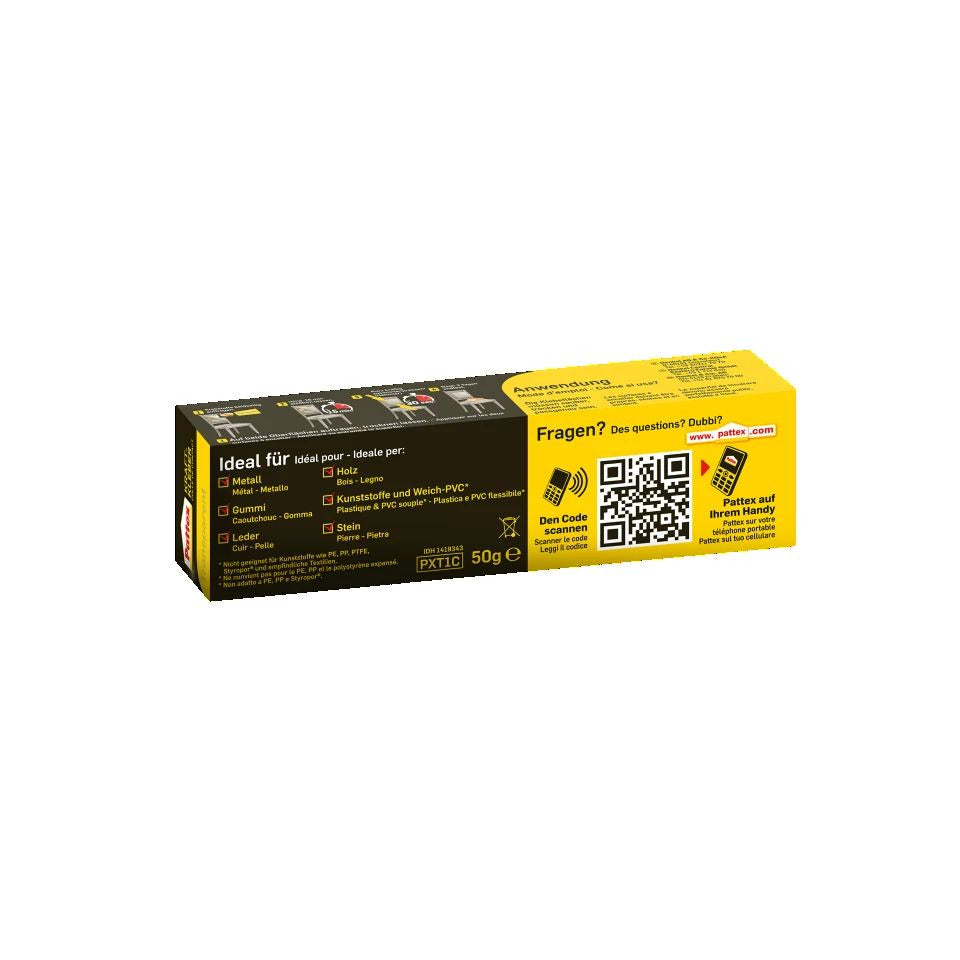Kraftkleber Pattex transparent 50g PATTEX 9H PXT1C HENKEL 9HPXT1C  WA94