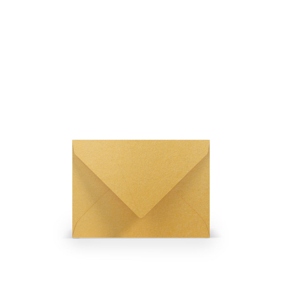 Briefumschlag Paperado, C7, 100g/m², nassklebend, gold RÖSSLER 16400775 RÖSSLER 16400775    81x114mm