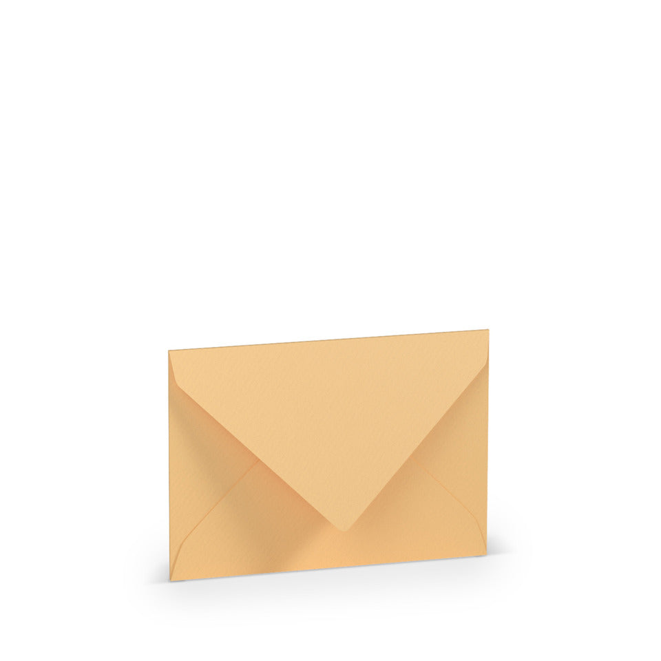 Briefumschlag Paperado, C7, 100g/m², SF, nassklebend, melon RÖSSLER 164007122 RÖSSLER 164007122    81x114mm gerippt