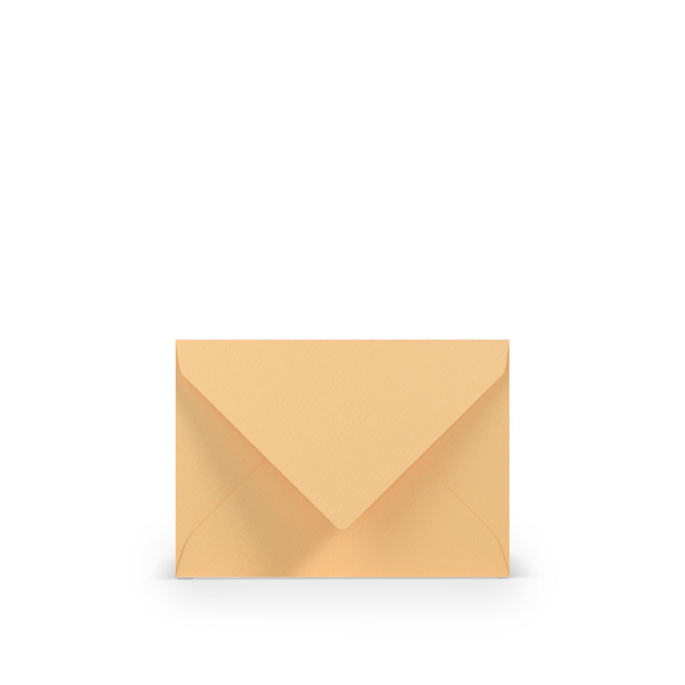 Briefumschlag Paperado, C7, 100g/m², SF, nassklebend, melon RÖSSLER 164007122 RÖSSLER 164007122    81x114mm gerippt