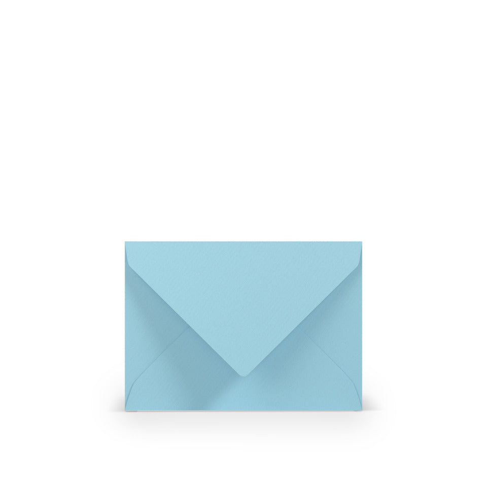 Briefumschlag Paperado, C7, 100g/m², SF, nassklebend, aqua RÖSSLER 164007124 RÖSSLER 164007124   81x114mm gerippt