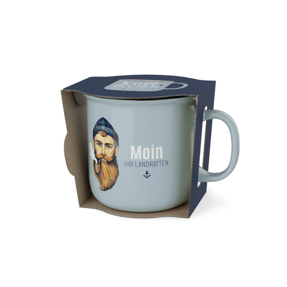 Kaffeebecher Grüße vom Meer - Seemann, 250 ml FÜR DICH 904864 FÜR DICH 904864 250ml