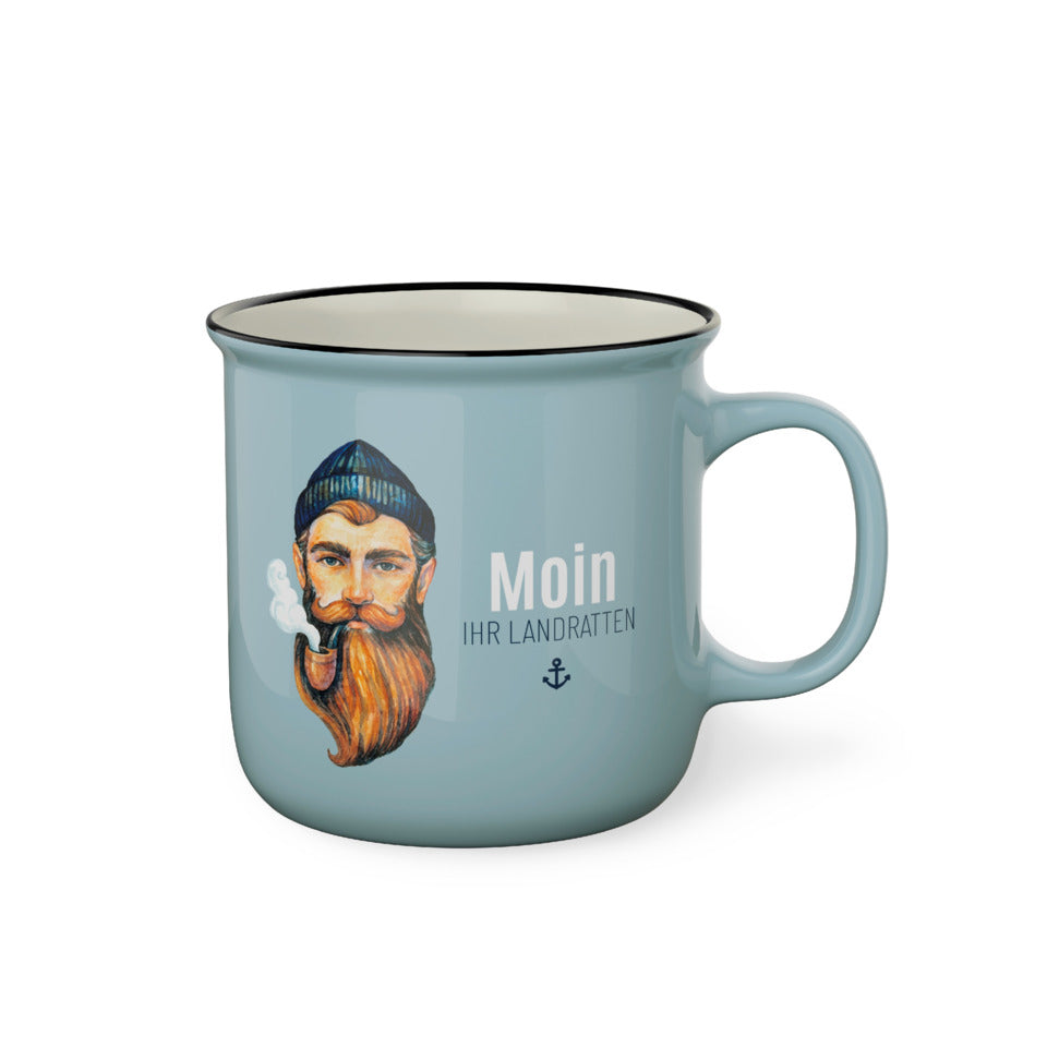 Kaffeebecher Grüße vom Meer - Seemann, 250 ml FÜR DICH 904864 FÜR DICH 904864 250ml