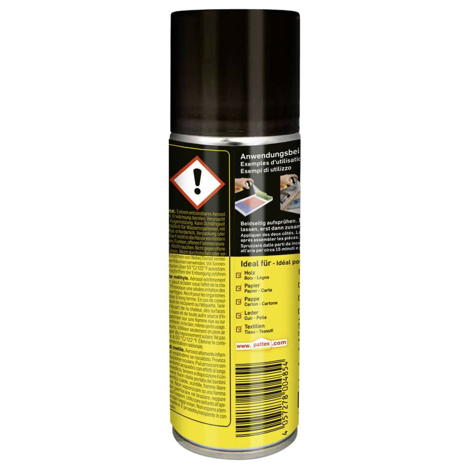 Sprühkleber Power Spray Permanent, FCKW-frei, 200ml, transparent PATTEX 9H PXSP8 PATTEX 9H PXSP8 permanent