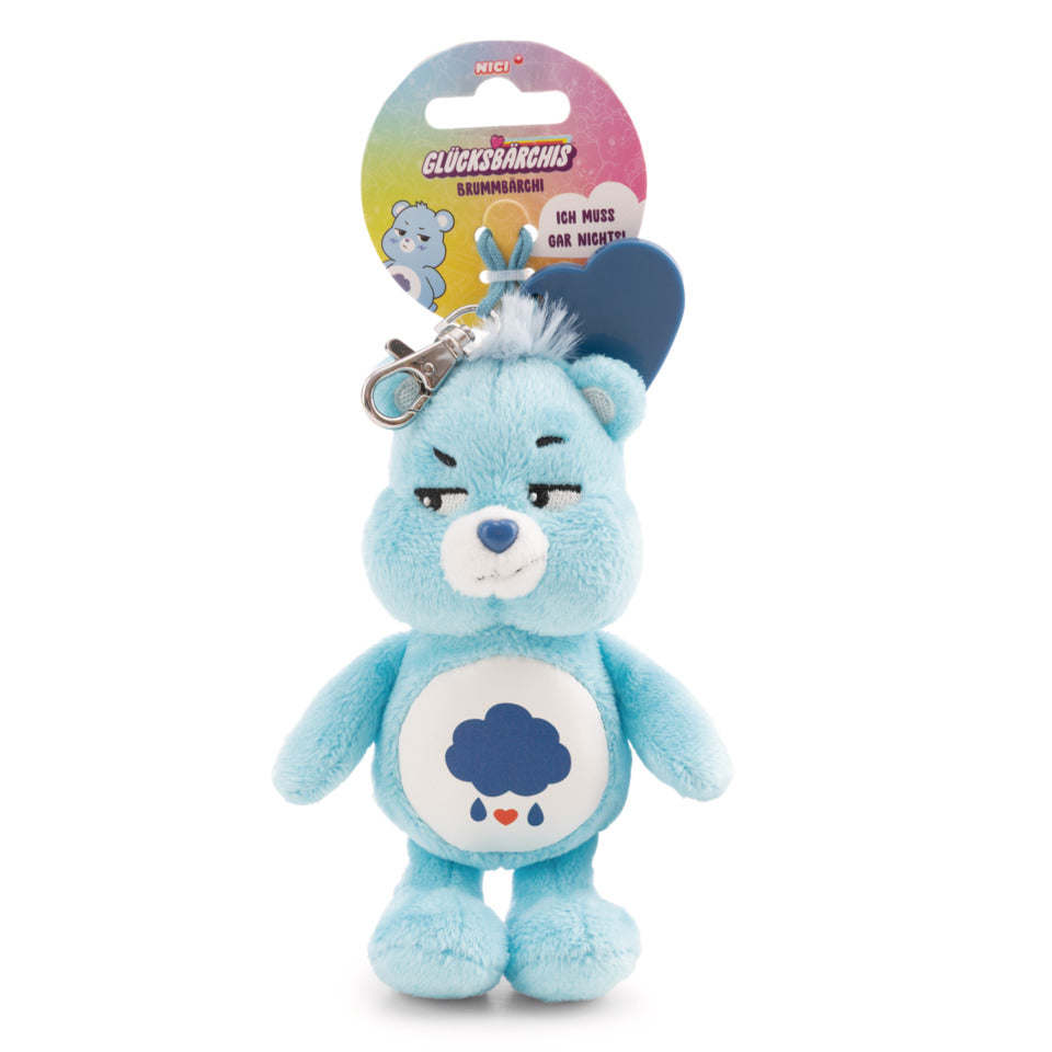 Taschenanhänger Glücksbärchis, 15 cm, 4 Designs, 16 Stück CARE BEARS 62800 NICI 62800 4 Designs 16 Stück