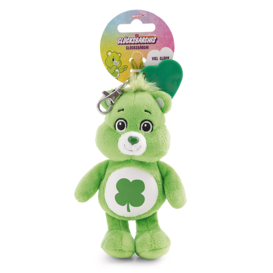 Taschenanhänger Glücksbärchis, 15 cm, 4 Designs, 16 Stück CARE BEARS 62800 NICI 62800 4 Designs 16 Stück