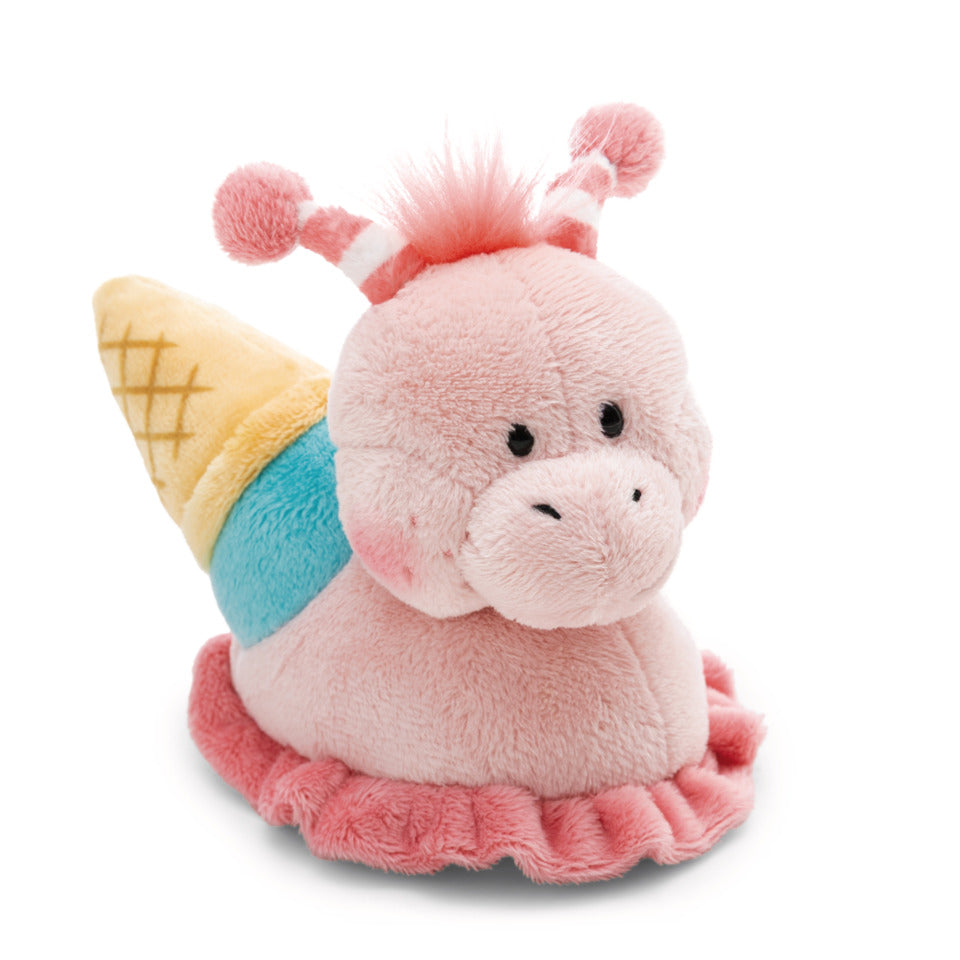 Kuscheltier Schnecke, 15 cm, 2 Designs, 12 Stück, sortiert NICI 62887 NICI 62887 3 Des. 12 Stück im Display