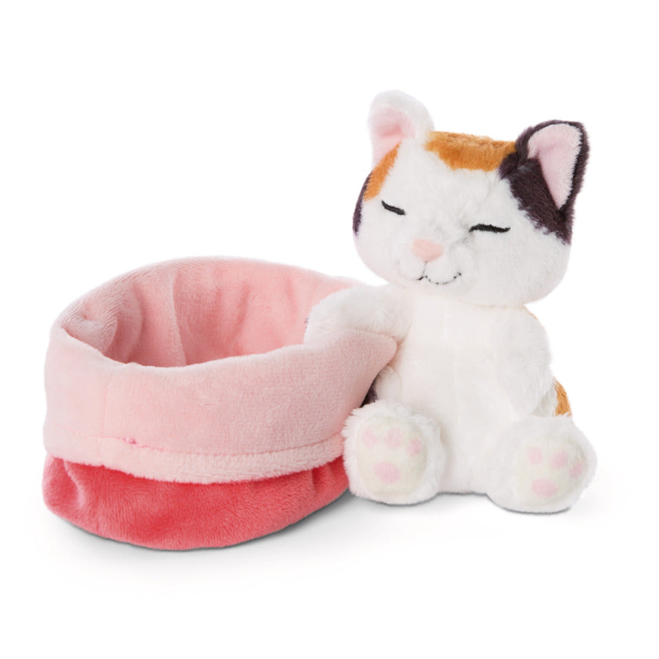 Kuscheltier Sleeping Pets, 12 cm, 4 Designs, 12 Stück NICI 63130 NICI 63130 4 Designs 12 Stück im Display