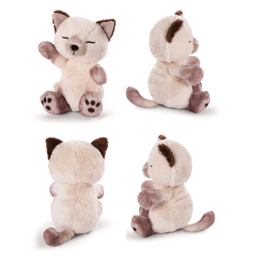 Kuscheltier Sleeping Pets, 12 cm, 4 Designs, 12 Stück NICI 63130 NICI 63130 4 Designs 12 Stück im Display