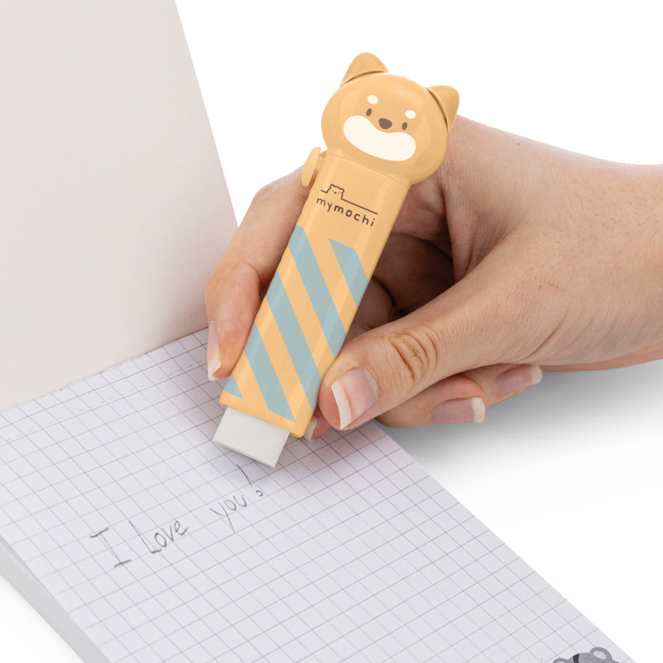 Radiergummi-Stift mymochi, 2 Designs, 24 Stück NICI 63186 NICI 63186 2 Designs 24 Stück im Display