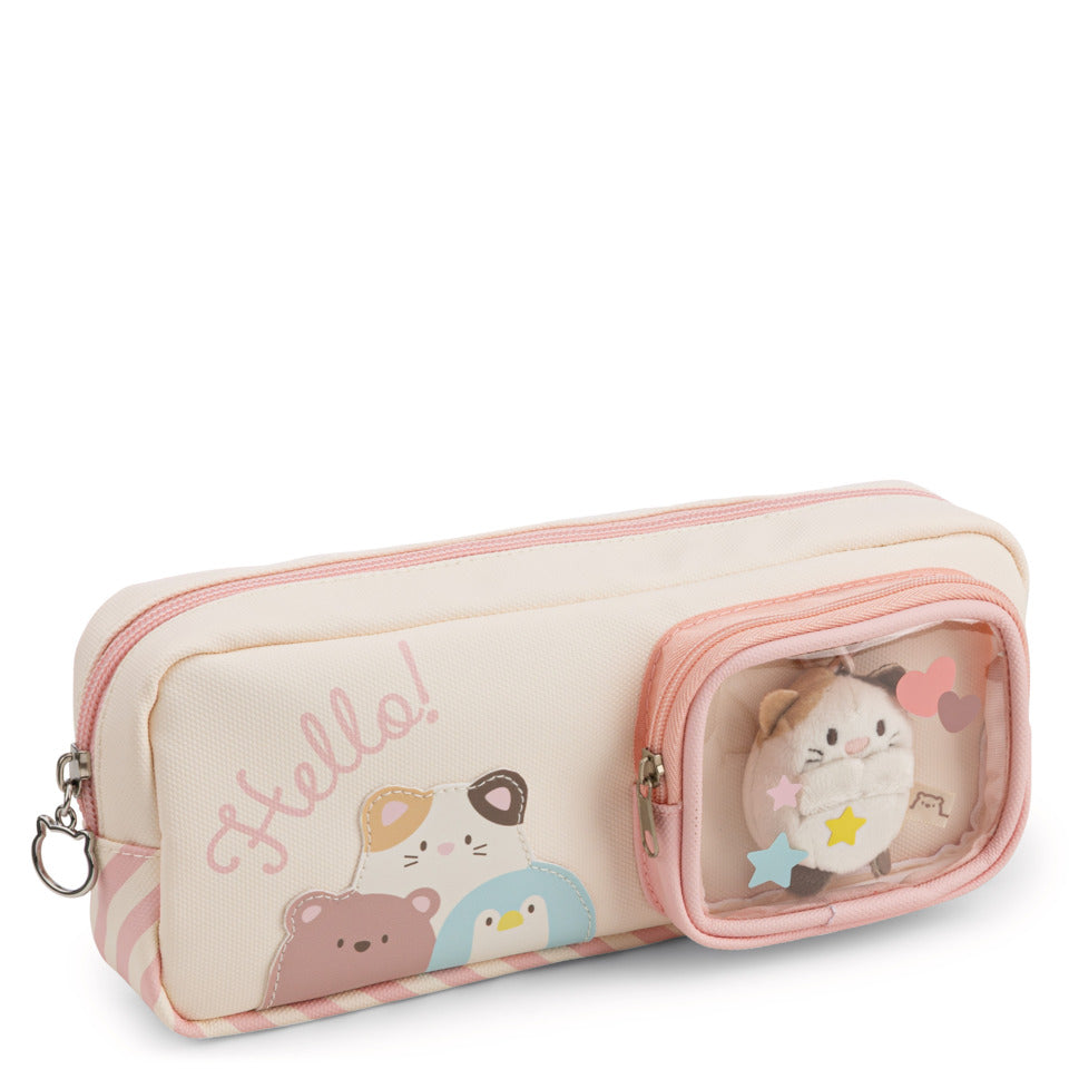 Federmäppchen mymochi + mini Katzy Angry 5 cm NICI 63195 NICI 63195 mymochi mini Katze Angy 5cm