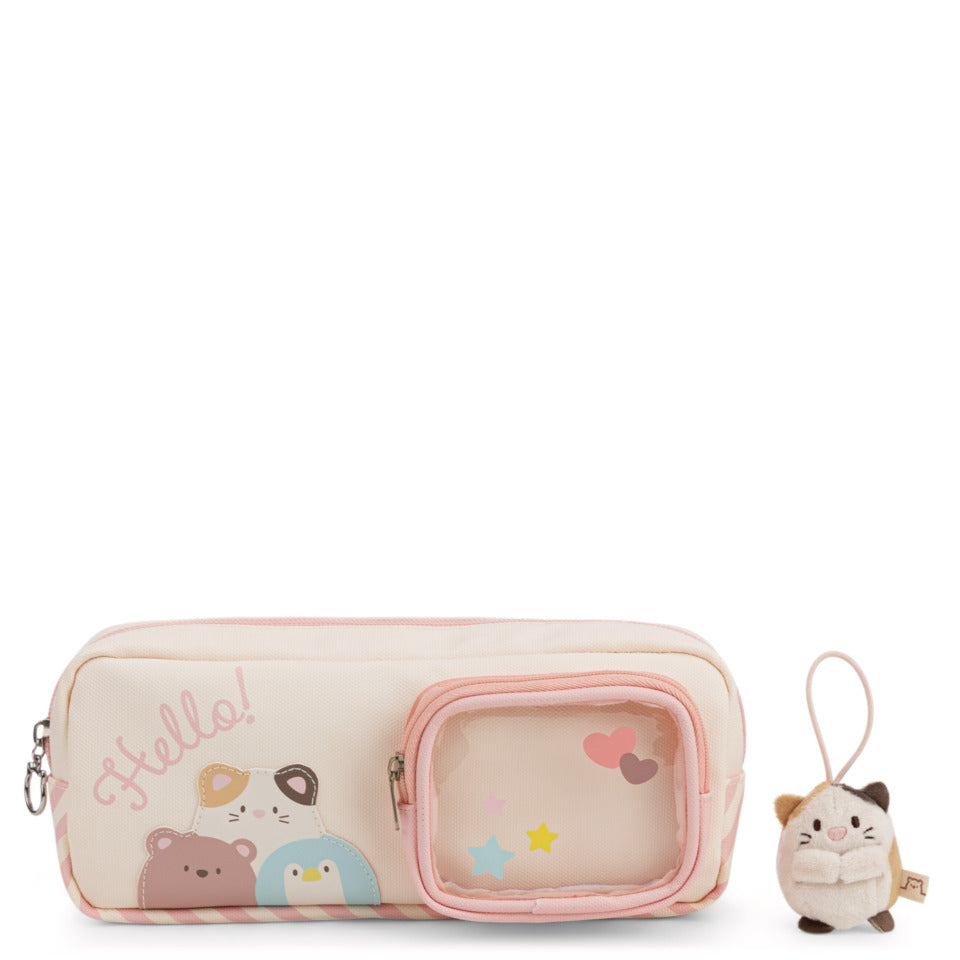 Federmäppchen mymochi + mini Katzy Angry 5 cm NICI 63195 NICI 63195 mymochi mini Katze Angy 5cm