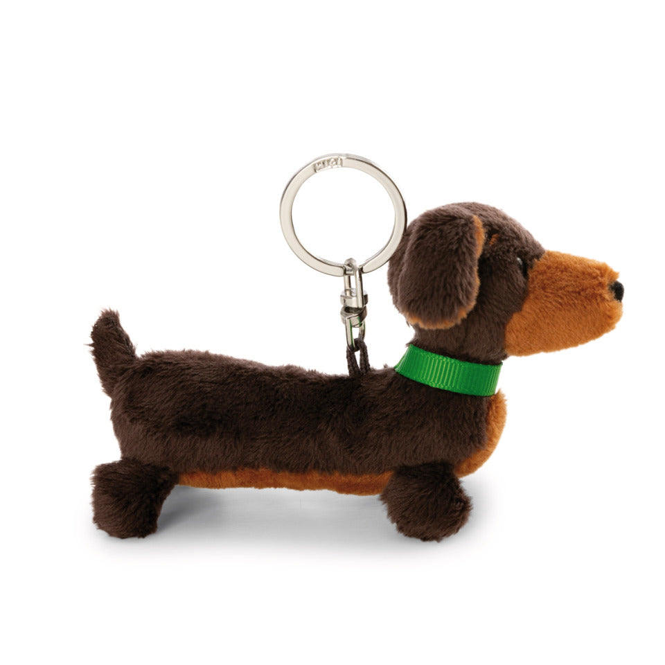 Schlüsselanhänger Dackel liegend, 10 cm NICI 61896