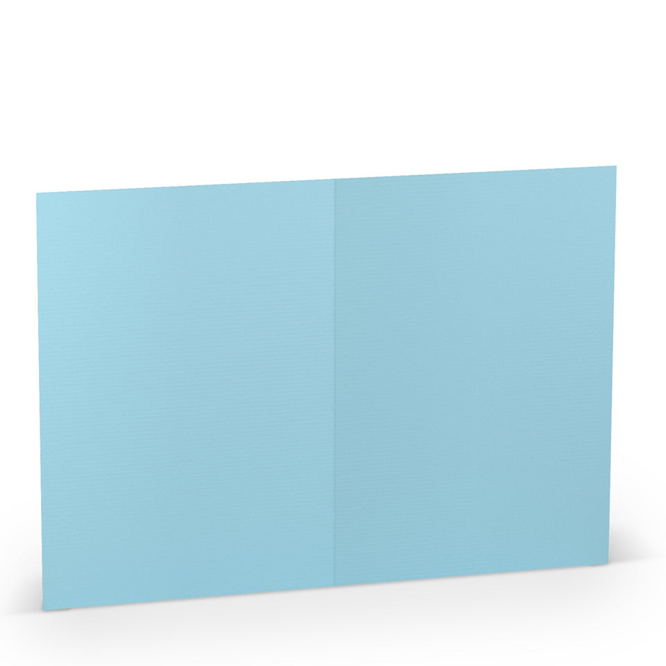 Briefkarte Paperado, B6hd, 220g/m², planliegend, aqua RÖSSLER 164072124 RÖSSLER 164072124  240x169mm gerippt