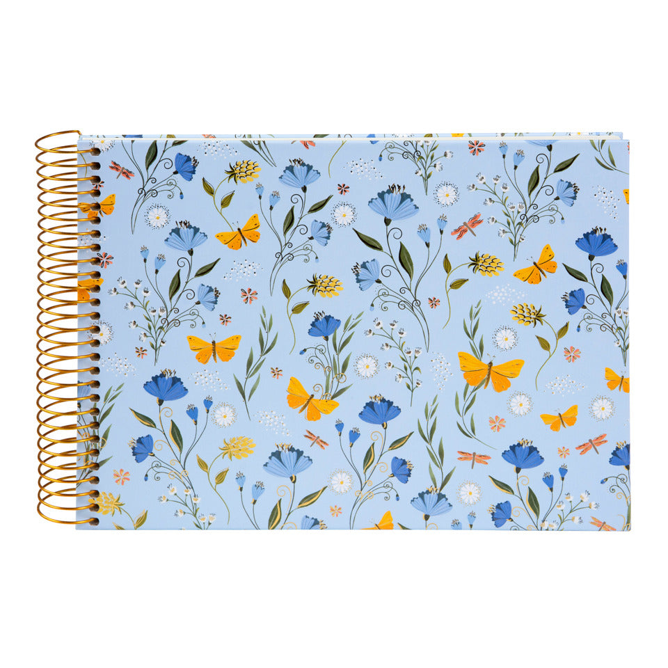 Fotospiralbuch Secret Garden blue, 17 x 23 cm, 40 Seiten TURNOWSKY 20 786 TURNOWSKY 20 786 17x23cm