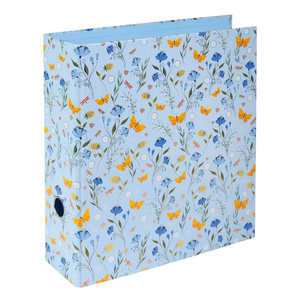 Ordner Secret Garden blue, A4, 80 mm TURNOWSKY 33 786