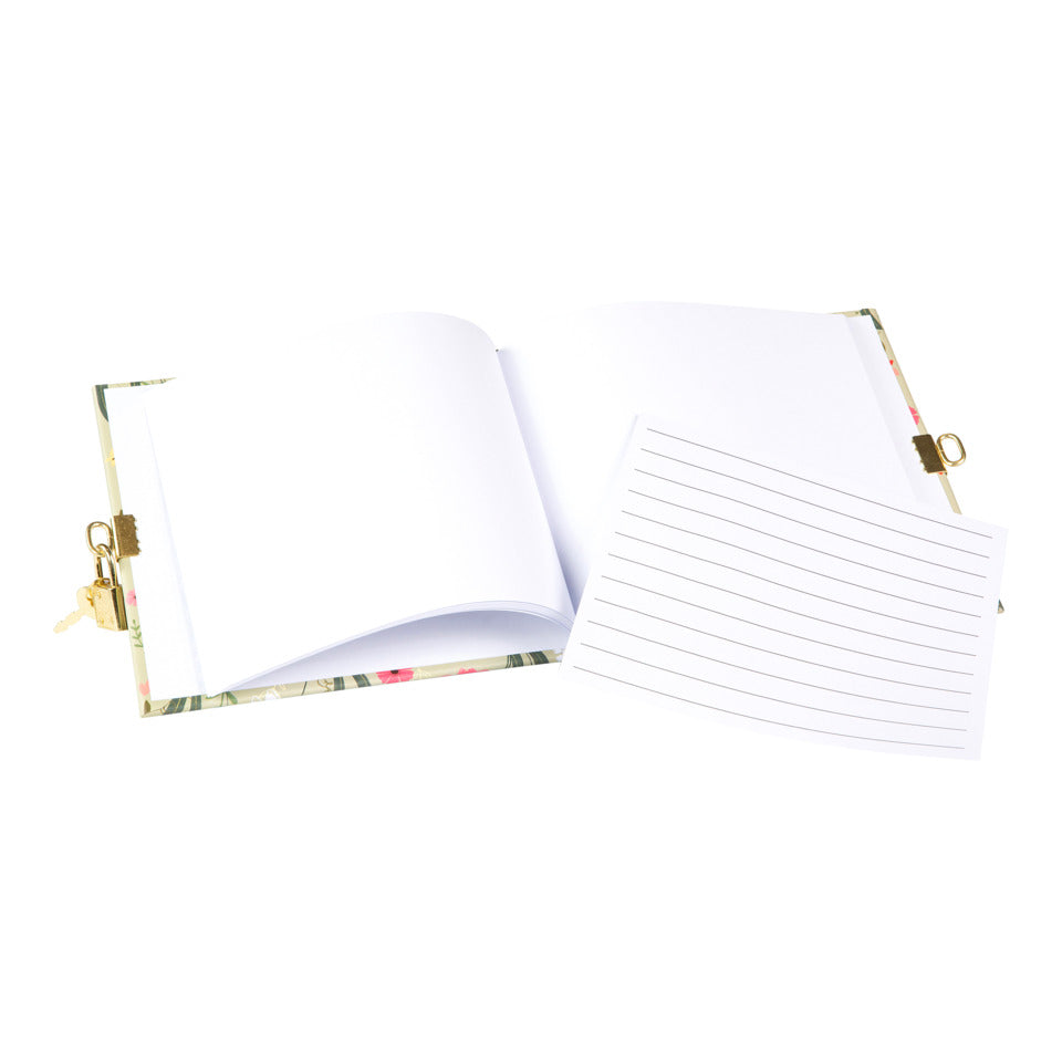 Tagebuch mit Schloss Secret Garden Time to bloom, 16,5 x 16,5 cm TURNOWSKY 44 813 TURNOWSKY 44 813 16,5x16,5cm bloom