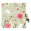 Tagebuch mit Schloss Secret Garden Time to bloom, 16,5 x 16,5 cm TURNOWSKY 44 813 TURNOWSKY 44 813 16,5x16,5cm bloom
