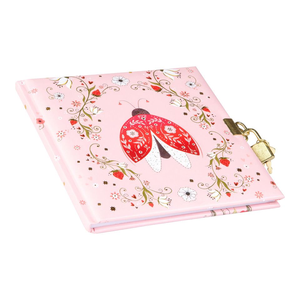 Tagebuch mit Schloss Secret Garden Ornamental Bug, 16,5 x 16,5 cm TURNOWSKY 44 814 TURNOWSKY 44 814 16,5x16,5 Bug