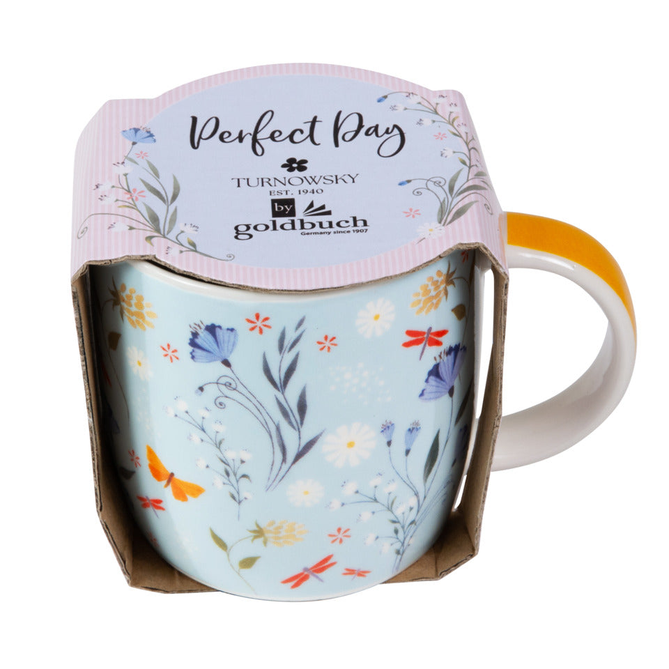 Kaffeetasse Secret Garden blue, 9 x 8,5 cm, Porzellan TURNOWSKY 46 686 TURNOWSKY 46 686 Pozellan
