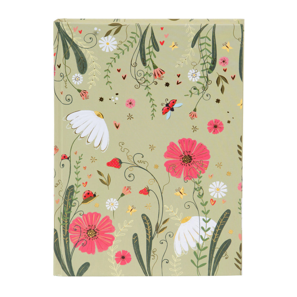 Notizbuch Secret Garden Time to Bloom, A5, 100 Blatt, blanko TURNOWSKY 64 813 TURNOWSKY 64 813 blanko  A5