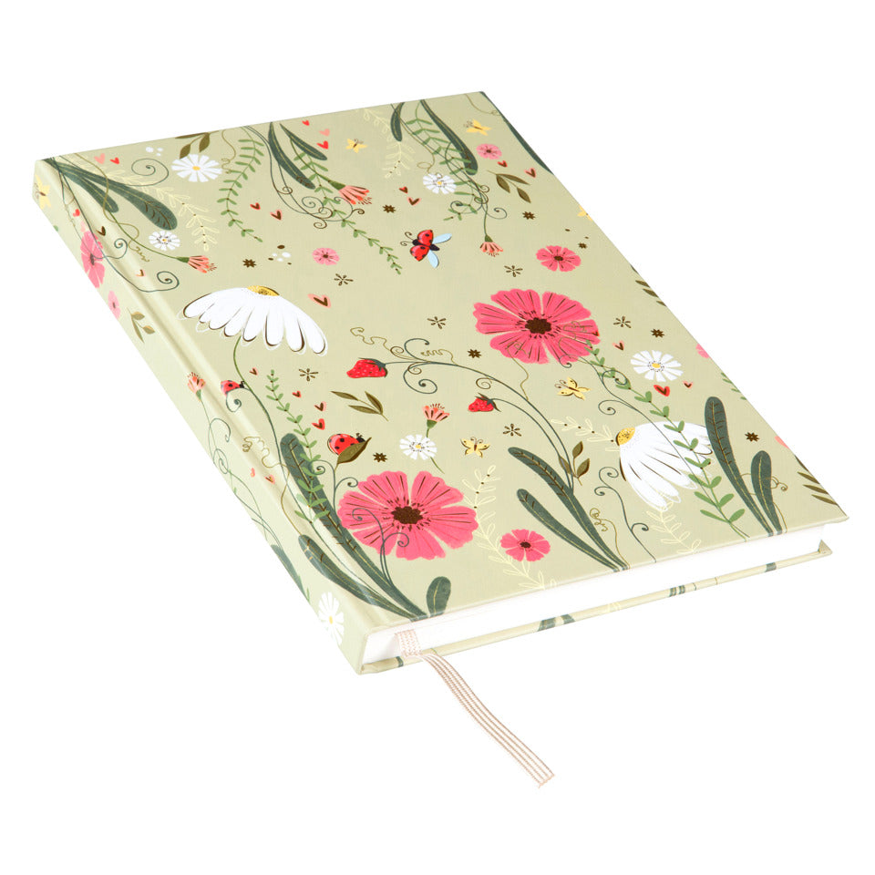 Notizbuch Secret Garden Time to Bloom, A5, 100 Blatt, blanko TURNOWSKY 64 813 TURNOWSKY 64 813 blanko  A5