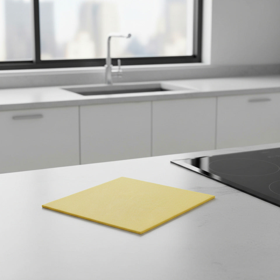 Reinigungstuch Allzweck, 38 x 38 cm, gelb Q-CONNECT KF11726 Q-CONNECT KF11726 38x38 cm