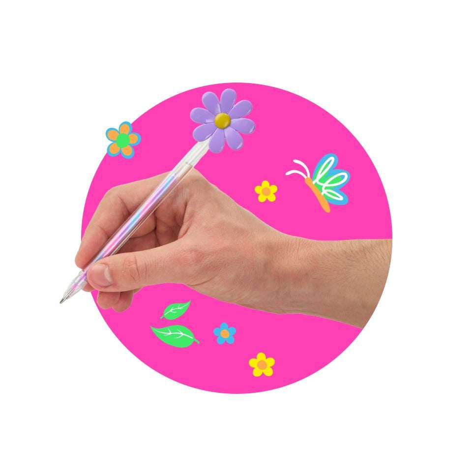 Gelschreiber Flower Swirly Colors Good Feelings, sortiert TRENDHAUS 968258 TRENDHAUS 968258 Good Feelings