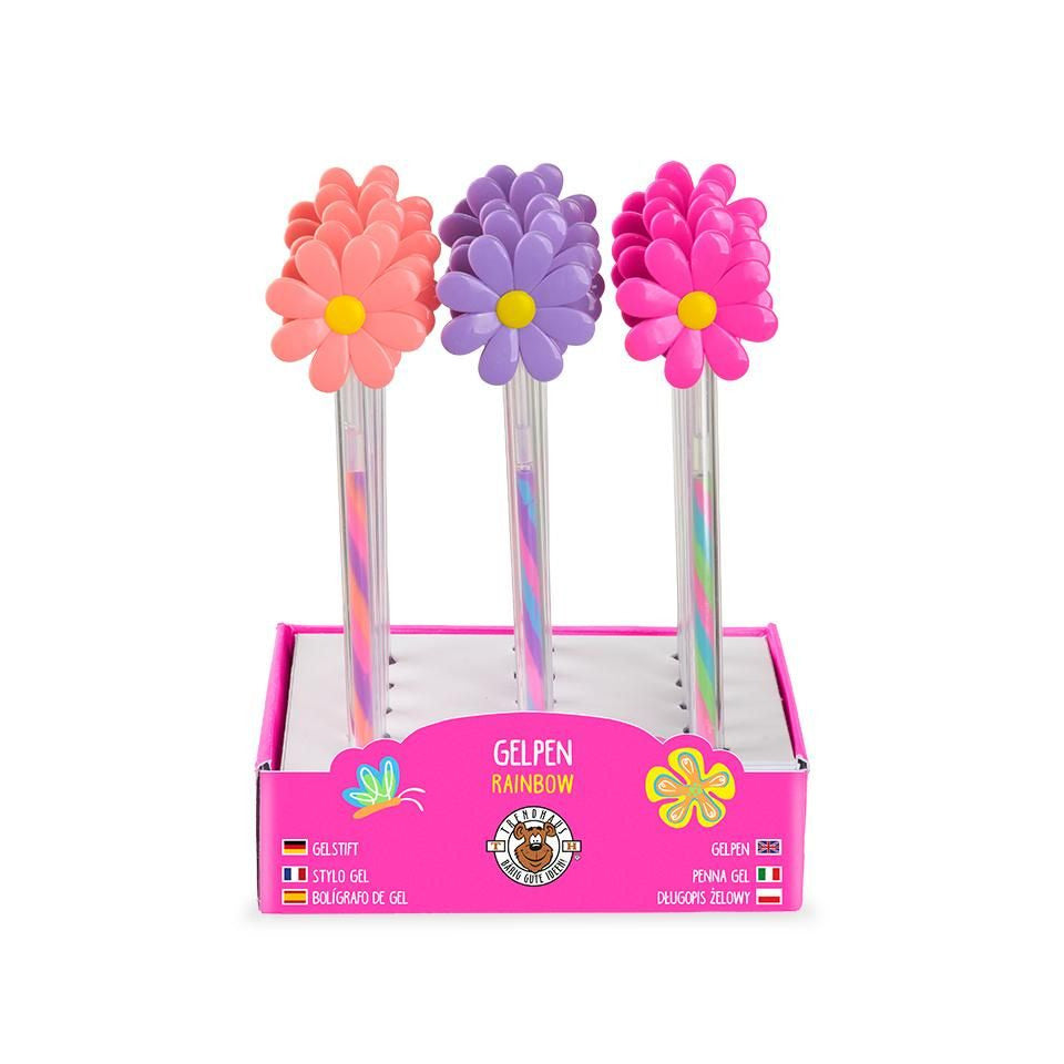 Gelschreiber Flower Swirly Colors Good Feelings, sortiert TRENDHAUS 968258 TRENDHAUS 968258 Good Feelings