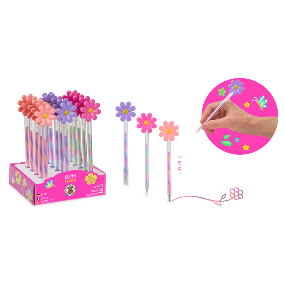 Gelschreiber Flower Swirly Colors Good Feelings, sortiert TRENDHAUS 968258 TRENDHAUS 968258 Good Feelings