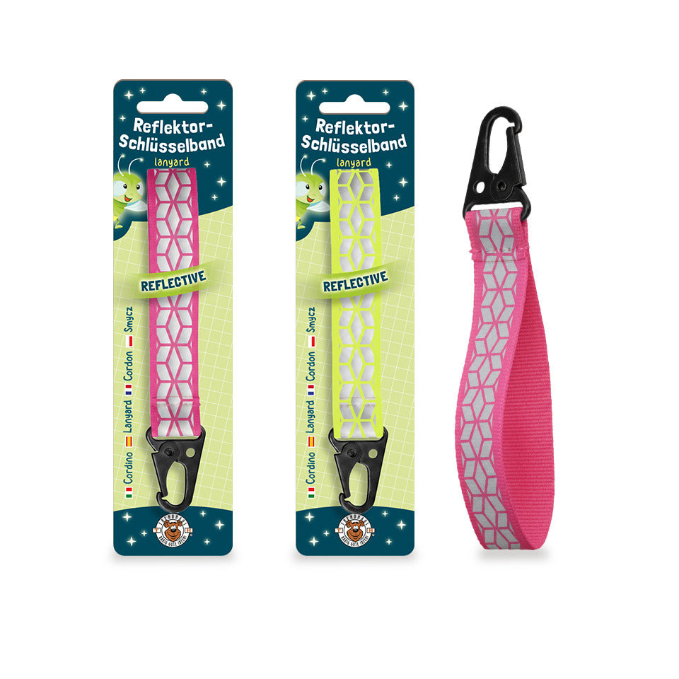 Schlüsselband Classroom Champions neon, 145 x 2 mm, reflektierend, sortiert TRENDHAUS 968760 TRENDHAUS 968760 Classroom Champions