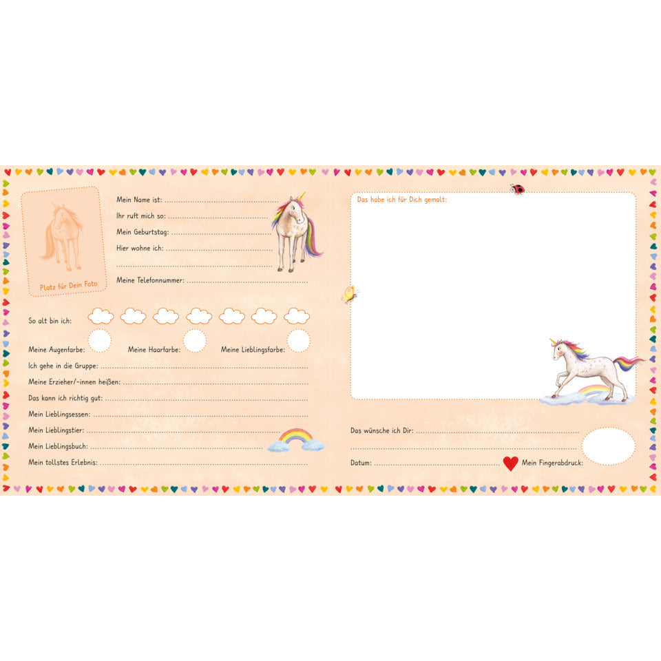Freundebuch meine Kindergarten-Freunde, 2 Titel ARENA 17325-2 ARENA 17325-2  2Titel