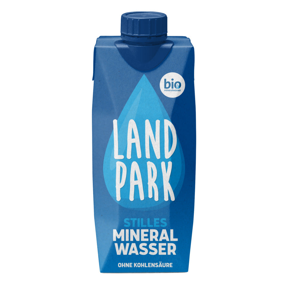 Bio-Quelle Wasser naturell still, 12 x 0,5L LANDPARK 11042 Landpark 11042-Karton