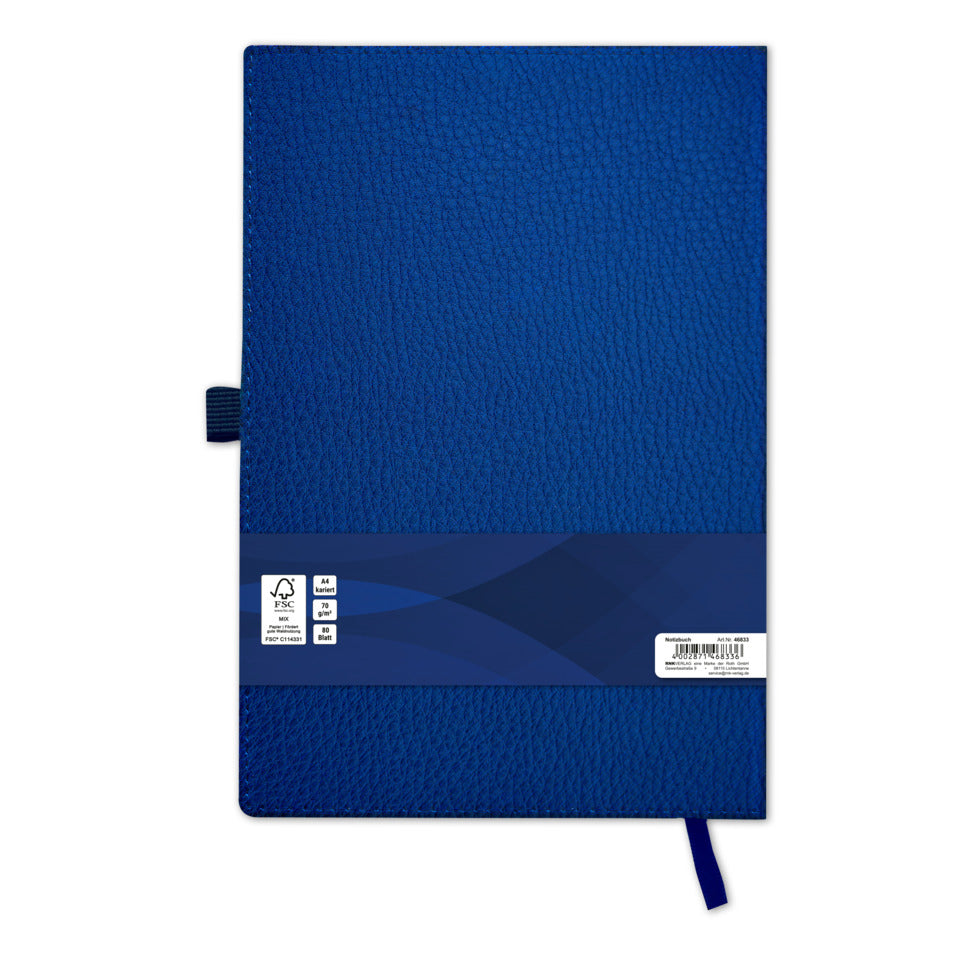 Notizbuch Premium Softline Pro, A4, 70g/m², 80 Blatt, kariert RNK 46833 RNK 46833 kariert 80 Bl