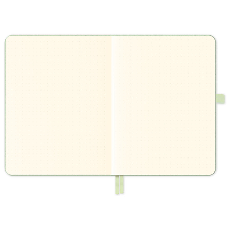 Notizbuch Vegan Pineapple, A5, 75g/m², 96 Blatt, dotted RNK 46849 RNK 46849 dotted 96BL 75g/m²
