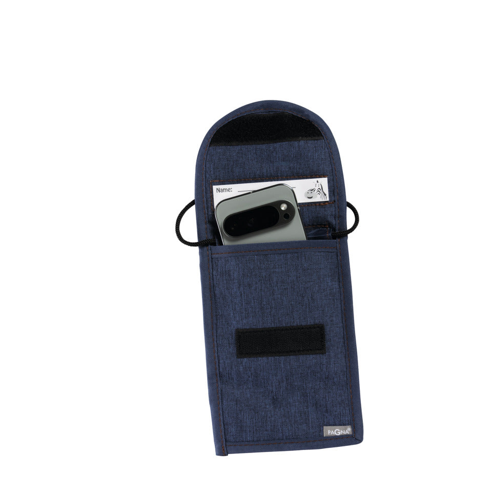 Brustbeutel mit Handytasche denim, 19 x  13 cm, blau PAGNA 99511-06 PAGNA 99511-06 mit Handytasche