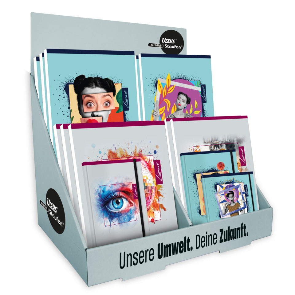 Thekendisplay Lumart Blöcke und Bücher inkl. Bestückung URSUS Style 608917005 LUMART 608917005 Thekendisplay