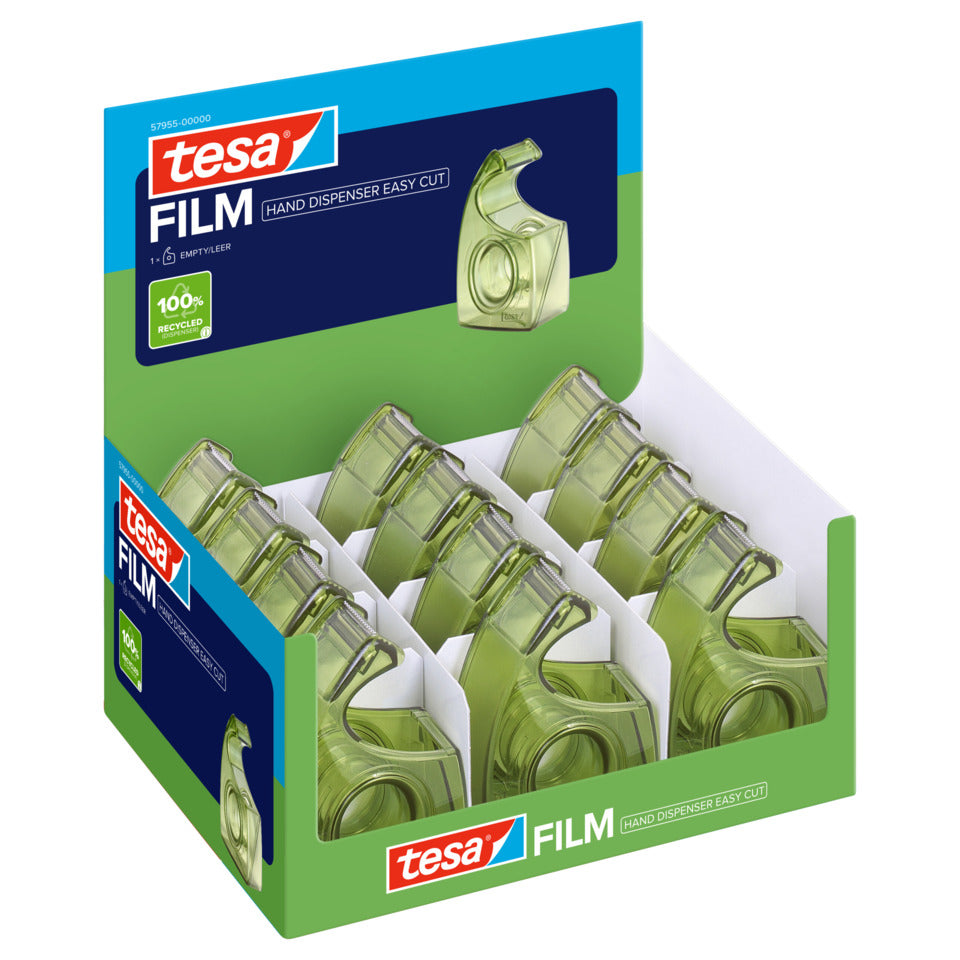 Handabroller EasyCut ecoLogo, 10mx19mm, grün TESA 57955-00000-02 TESA 57955-00000-02 leer eco