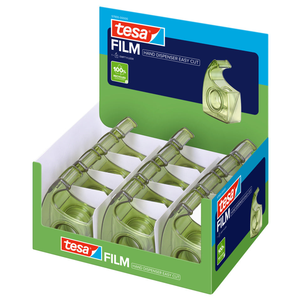 Handabroller EasyCut ecoLogo, 10mx19mm, grün TESA 57955-00000-02 TESA 57955-00000-02 leer eco