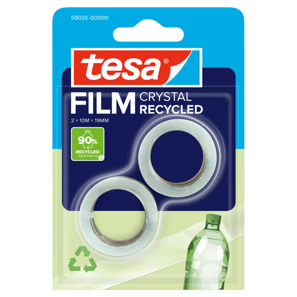 Klebefilm tesafilm® eco & crystal, 10mx19mm, 2 Rollen TESA 59035-00000-00 TESA 59035-00000-00 19mm x10m