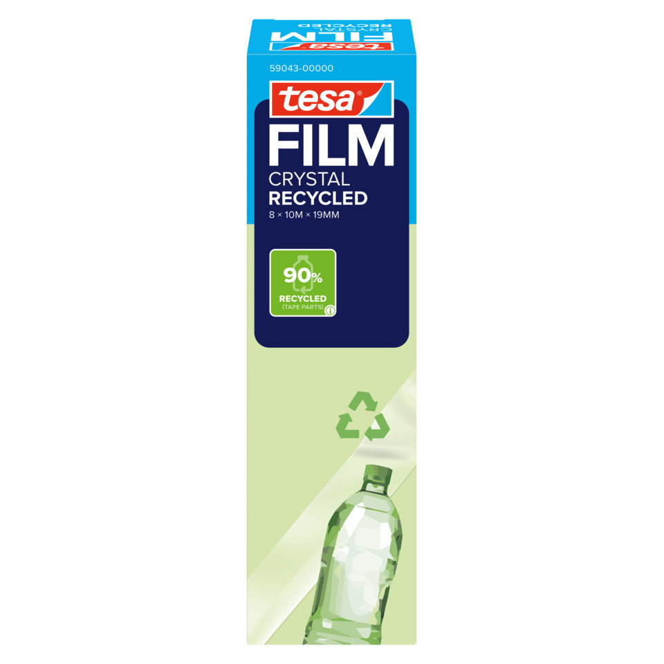 Klebefilm tesafilm® eco & crystal, 10mx19mm, 8 Rollen TESA 59043-00000-01 TESA 59043-00000-01 19mm x10m Tower