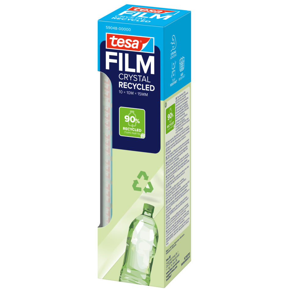 Klebeband tesafilm® eco & crystal, 10mx15mm, 10 Rollen, kristallklar TESA 59048-00000-00 TESA 59048-00000-00 15mm x10m Tower