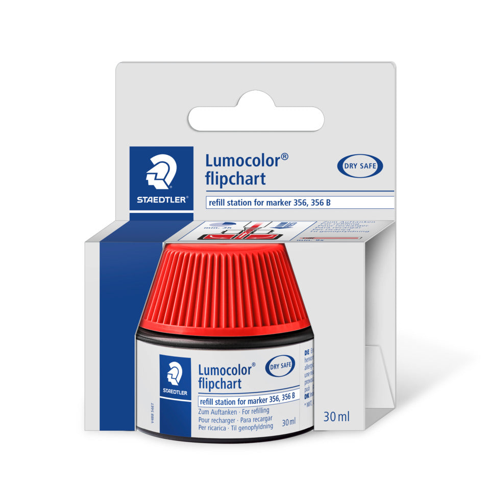 Tankstelle für Marker Lumocolor® refill station, 30 ml, rot STAEDTLER 488 56-2