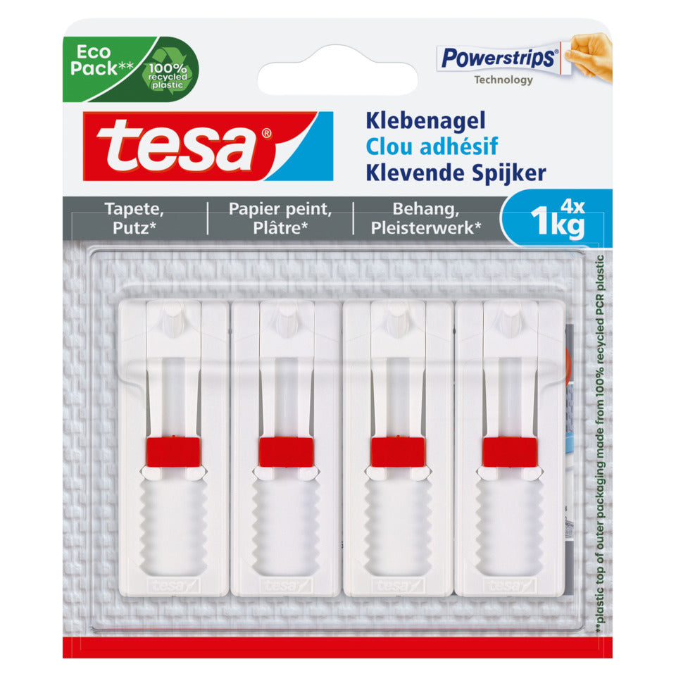 Powerstrips Klebenagel 1000g weiß TESA 77774-00009-02 TESA 77774-00009-02 verstellbar
