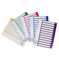 Register Fresh Color, A4, 1-12, sortiert DONAU 7712188-99 DONAU 7712188-99 Fresh Color