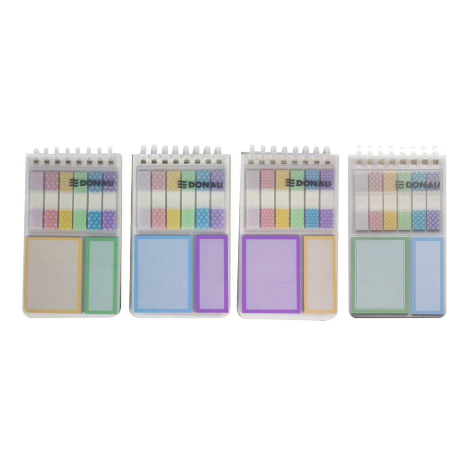 Haftnotizblock 2in1 + Notizblock DONAU 7580001-99