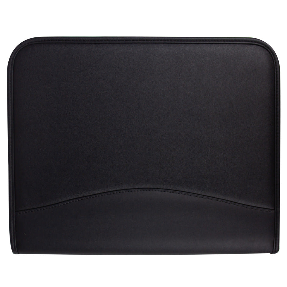 Schreibmappe, A4, 30 Blatt, 4-Ring, liniert, Kunstleder, schwarz DONAU 8560100-01